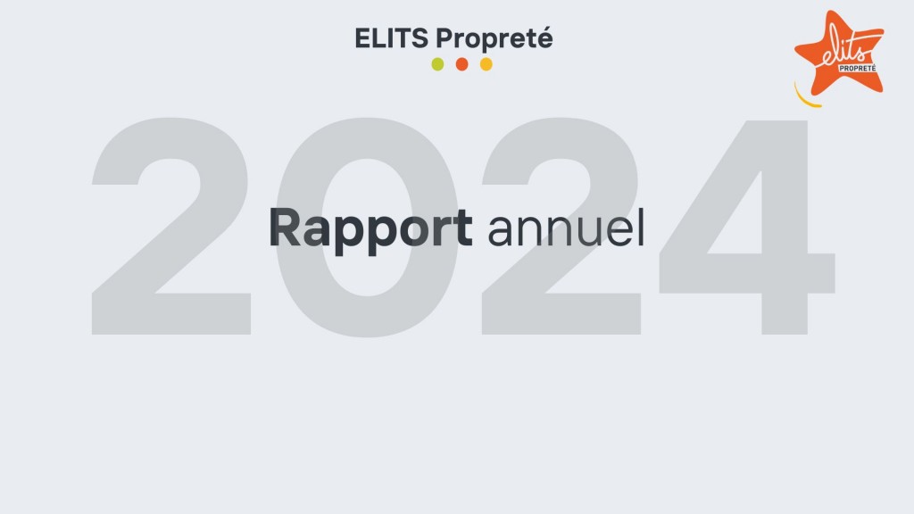 2024 Rapport annuel d'activité ELITS Propreté.pptx